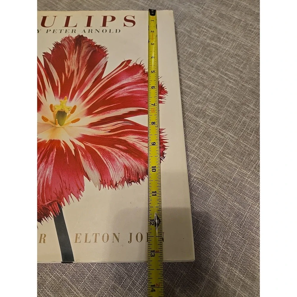 Tulips By Peter Arnold Forward By Sir Elton John Coffe Table Book Hardcover 2006